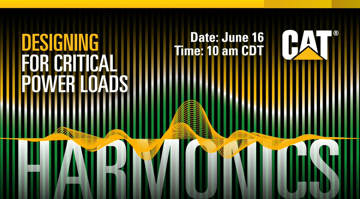 FoleyPowerOn's tweet photo. What are Harmonics? https://t.co/TF5MUMXk6l #PowerLoad #Generator #Energy #Caterpillar https://t.co/T61xbRSXJM