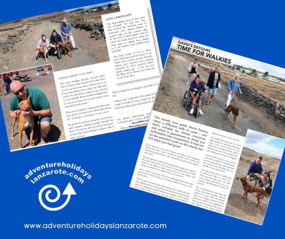 LanzaroteFun's tweet photo. This month's featured walk in the Gazette Life was to Barranco De Les Piletas, one of the weirdest looking landscapes in Lanzarote, leading up to one of the islands most  beautiful barrancos! Find it on pages 16-17 https://t.co/GVSAFA9HxD #landscapes #lanzarote #trekking #travel https://t.co/6abHc4EkHz