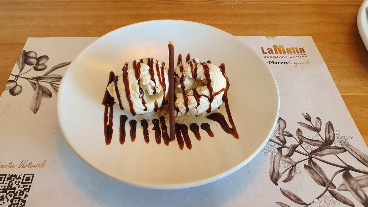 Alguien ve algo en esta presentación de postre? xd