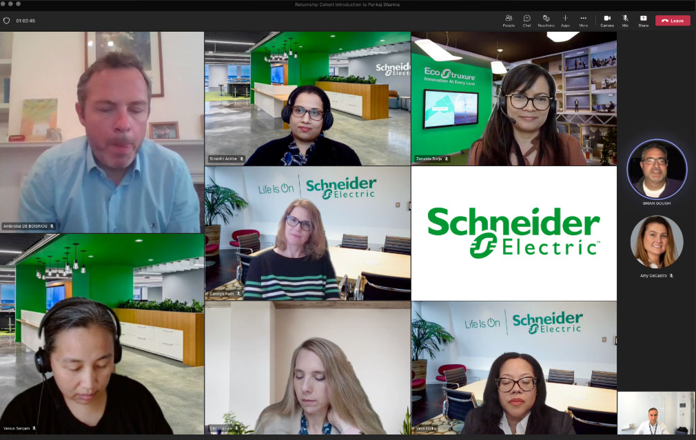 Pankaj Sharma (@pankajsharma73) on Twitter photo It was a pleasure to spend some time with <a href="/SchneiderElec/">Schneider Electric</a>'s inaugural #Return2Work cohorts. These 8 women, all of whom have taken some time out from the workforce, have reintegrated themselves into the corporate world in this mid-career #returnship. It was a pleasure to spend some time with <a href="/SchneiderElec/">Schneider Electric</a>'s inaugural #Return2Work cohorts. These 8 women, all of whom have taken some time out from the workforce, have reintegrated themselves into the corporate world in this mid-career #returnship.