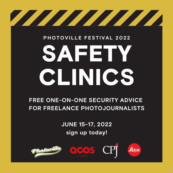 ACOS Alliance (@acosalliance) on Twitter photo LAST CALL: today is the last day to apply for free 1-2-1 safety clinics at <a href="/photoville/">Photoville</a> fest. They’re open to all #freelance photographers & can cover physical safety, risk assessment, trauma management, digital security & more.
June 15-17
📍online
Apply: bit.ly/3kOuJ2J LAST CALL: today is the last day to apply for free 1-2-1 safety clinics at <a href="/photoville/">Photoville</a> fest. They’re open to all #freelance photographers & can cover physical safety, risk assessment, trauma management, digital security & more.
June 15-17
📍online
Apply: bit.ly/3kOuJ2J