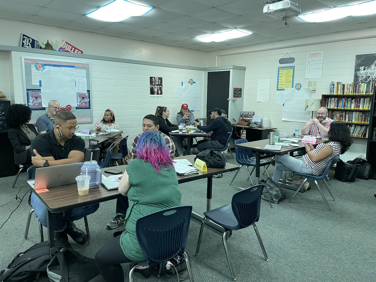 Jenny (@ap_jennybartels) on Twitter photo High school ELA teachers practicing accountable talk in their groups! #fbisdLearns <a href="/VVmcmillen/">V McMillen</a> High school ELA teachers practicing accountable talk in their groups! #fbisdLearns <a href="/VVmcmillen/">V McMillen</a>