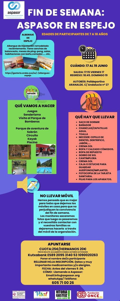 Retomando vida asociativa, trabajando la autonomía y las buenas prácticas en la convivencia