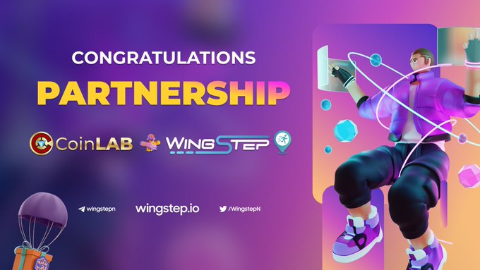 zutachan115's tweet photo. 🎉🎉Congratulations on the new successful partnership between @CoinLAB_Offi & #WingStepN - a Web3-based fitness and health tracking smartphone app with NFT gaming and social network integration, where you may win rewards by walking.
#CoinLAB #CoinLAB_GG https://t.co/oojQx0ppOT