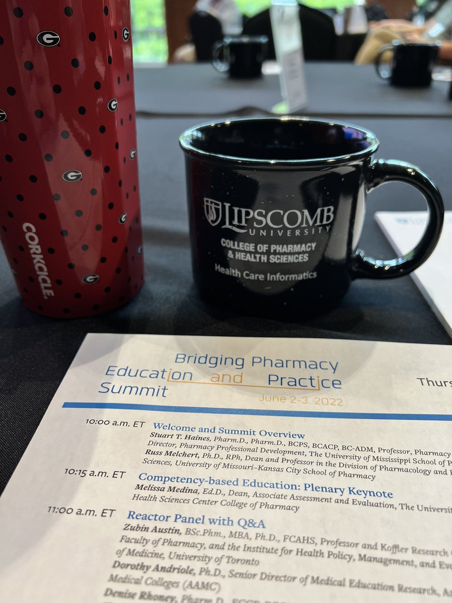 Kicking off the <a href="/AACPharmacy/">AACP</a> #BPEPSummit at beautiful <a href="/LipscombPharmD/">Lipscomb College of Pharmacy</a> with <a href="/badarley/">Andrew Darley</a> and Lindsey Welch! <a href="/UGAPharmacy/">UGA College of Pharmacy</a>
