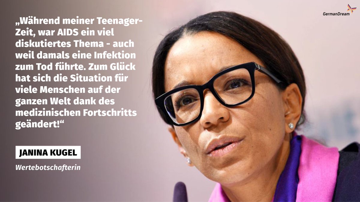 Unsere Wertebotschafterin @janinakugel ist zum Kuratorium der @Aidsstiftung berufen worden!
Die Deutsche AIDS-Stiftung informiert über #HIV, #Aids und #Verhütung von #Infektionen, gewährleistet den Zugang zu HIV-Tests und vor allem die Überwindung der Stigmatisierung!