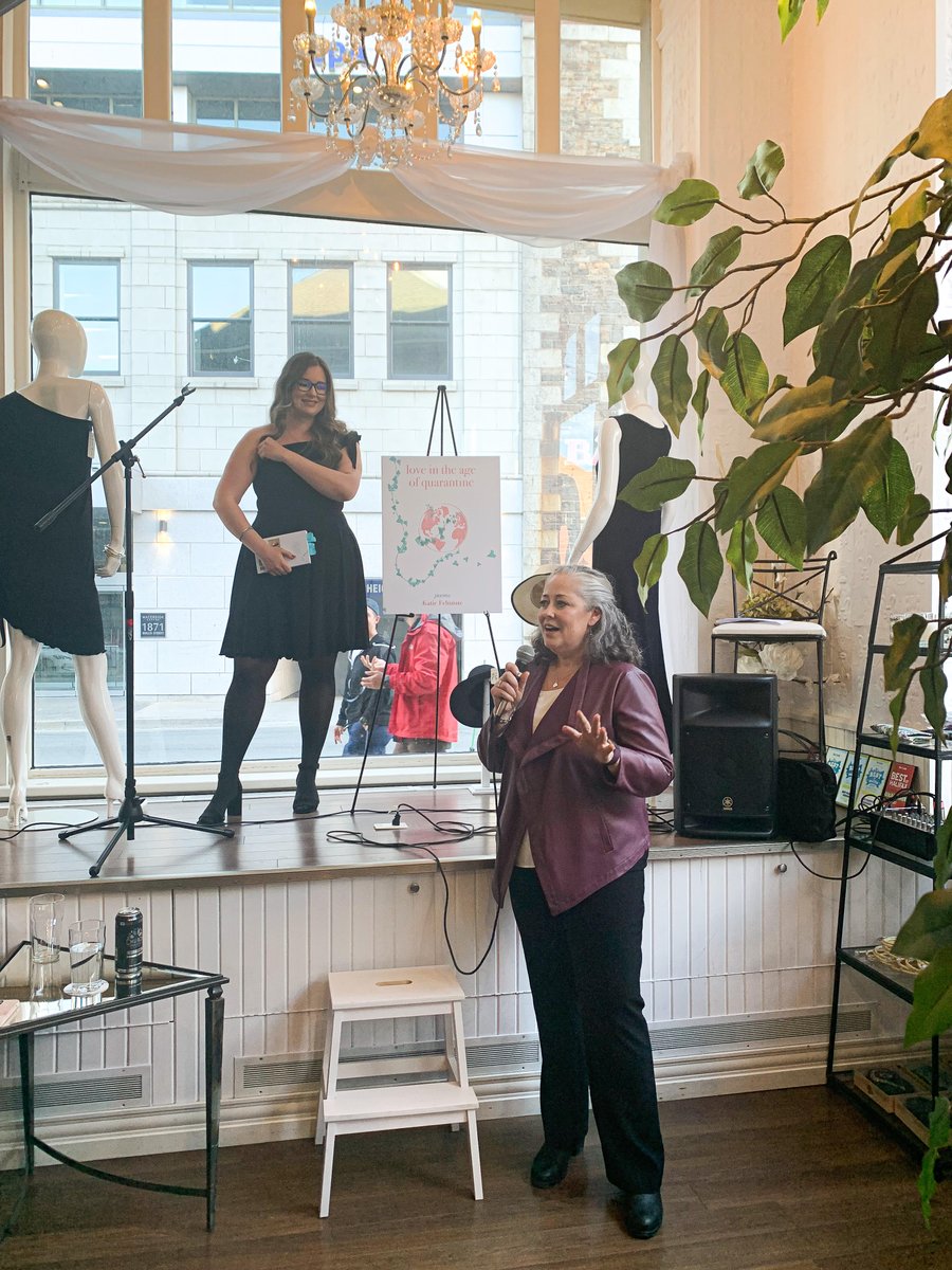 Alice House (@alicehouse) on Twitter photo Last night, we were so proud to hold space for Katie during her first book launch as she so courageously & eloquently spoke of her experience with IPV. We’re grateful to Katie for leading conversations like these & to <a href="/LDraderMurphy/">Lisa Drader-Murphy</a> for hosting space for the conversation Last night, we were so proud to hold space for Katie during her first book launch as she so courageously & eloquently spoke of her experience with IPV. We’re grateful to Katie for leading conversations like these & to <a href="/LDraderMurphy/">Lisa Drader-Murphy</a> for hosting space for the conversation