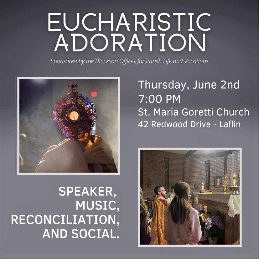scrantonvoc's tweet photo. All are welcome to join us tonight in Laflin for our monthly Eucharistic Adoration!

#VocationMinistry #PrayforVocations #YoungAdultMinistry https://t.co/5N2S1SiipH