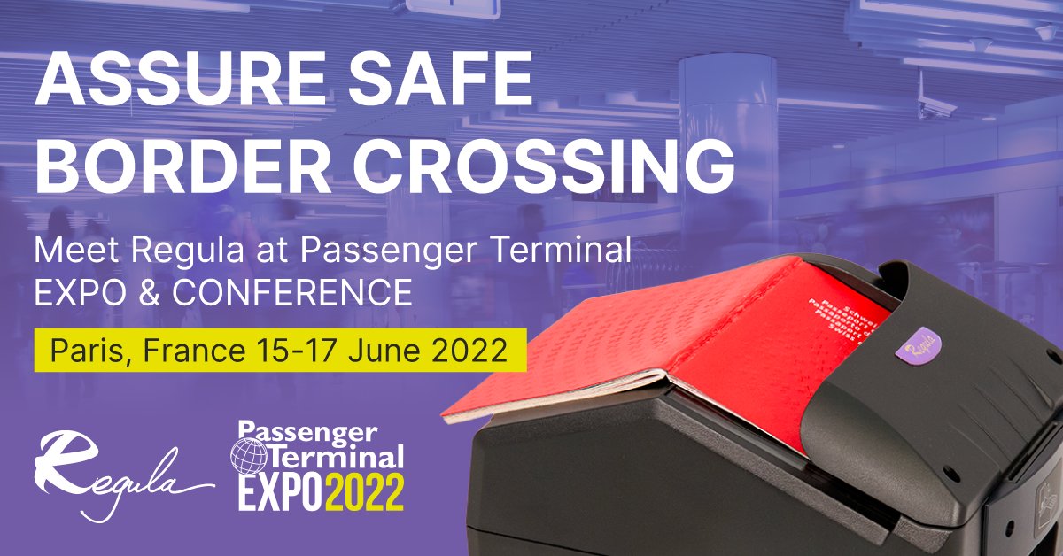 RegulaForensics's tweet photo. Au revoir – we’re off to Paris for the world’s biggest airport conference.
We’ll be meeting airline and aviation officials to show them our fantastic ID verification and document authentication solutions at the @PTExpo from June 15- 17, booth # Z1.3102.
#PTEParis #PTExpo https://t.co/pgkXymNKxU