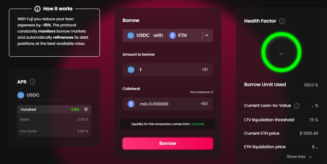 1inch but for borrowing. 

@FujiFinance

Thread 🧵 https://t.co/rxVHjgRDdz