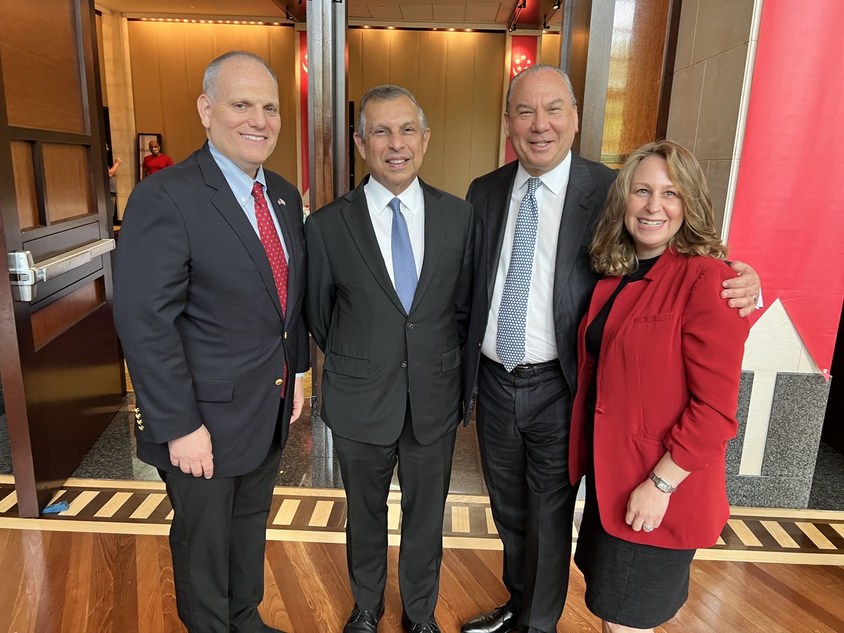 Rabbi Marc Schneier (@rabbimschneier) on Twitter photo Grateful to Ambassador Ashok Mirpuri for hosting, in cooperation w/ <a href="/FFEUnyc/">FFEU</a>, yesterday's first Kosher luncheon reception at <a href="/SingaporeEmbDC/">Singapore Embassy in the United States</a>. This event celebrated the establishment of the Embassy of Singapore in Israel & was attended by Ambassador Michael Herzog (<a href="/IsraelinUSA/">Embassy of Israel to the USA</a>) Grateful to Ambassador Ashok Mirpuri for hosting, in cooperation w/ <a href="/FFEUnyc/">FFEU</a>, yesterday's first Kosher luncheon reception at <a href="/SingaporeEmbDC/">Singapore Embassy in the United States</a>. This event celebrated the establishment of the Embassy of Singapore in Israel & was attended by Ambassador Michael Herzog (<a href="/IsraelinUSA/">Embassy of Israel to the USA</a>)