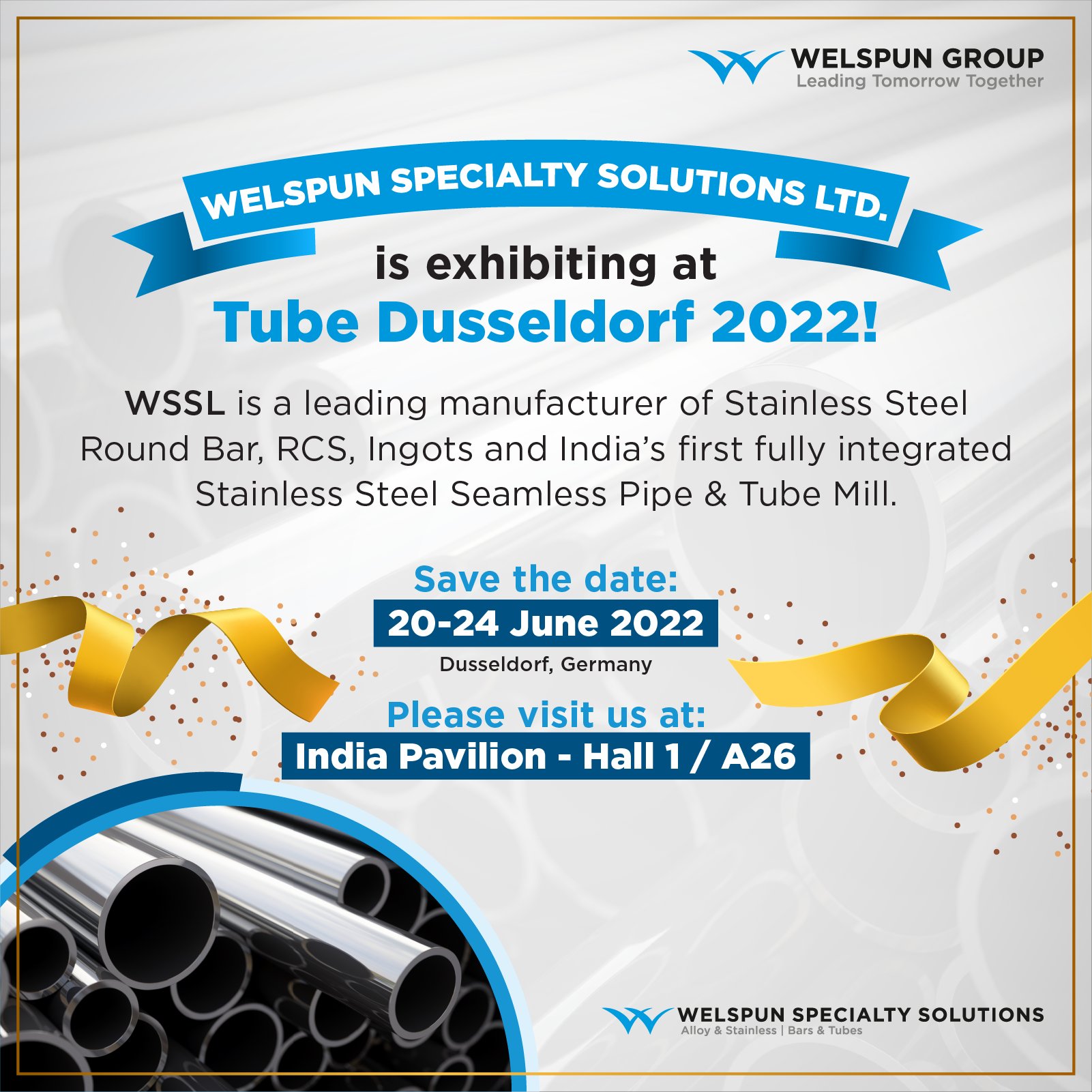 Welspun Group on Twitter "Welspun Specialty Solutions Ltd (WSSL) is