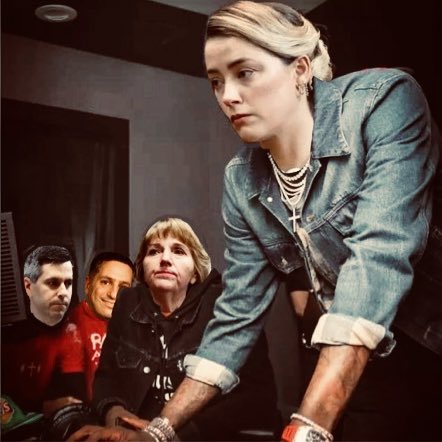 MangoChow4's tweet photo. @Asmongold #AmberHeard and her team of Lawyers looking for more evidence to “photoshop after losing to #jonnydepp #JOHNNYDEPPWINS #15million #megapint #deppvsheardtrial #TruthWins https://t.co/ZpV0WOTxSl