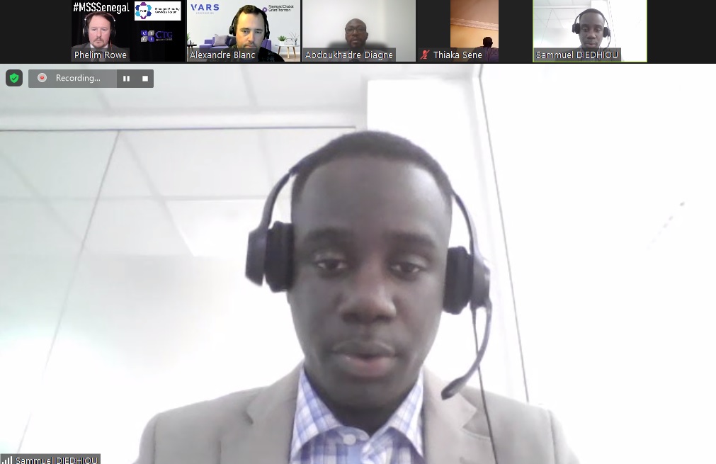 CtgIntelligence's tweet photo. Who should lead #cybersecurity in #Senegal and are they the ultimate 'translator'? Big Questions with Abdoukhadre Diagne, Sammuel Diedhiou and Thiaka Sene moderated by Alexandre Blanc at the #MSSSenegal right now! #MSSNetwork #MSSConference #Francais https://t.co/gwfsK6Gt8Y