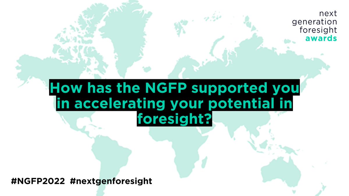 Q4: How has the NGFP supported you to accelerate your transformative potential?

#NGFP2022 #nextgenforesight