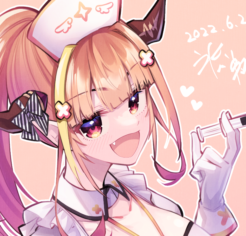 桐生ココ 「げぼかわすぎるな??? 」|氷川 翔のイラスト