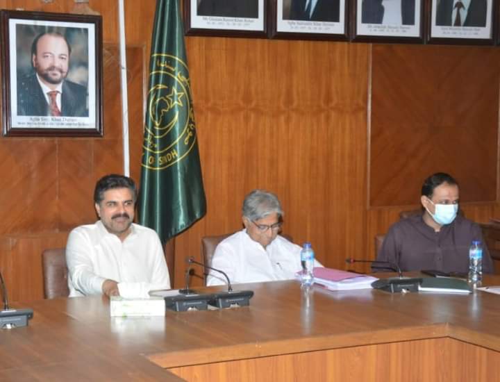 JKmediacell's tweet photo. A meeting of the select committee chaired by Minister  #LGSindh Syed Nasir Hussain Shah was held in the committee room of Sindh Assembly on 02 June 2022.The meeting was attended by PPP MPA PS-64 Abdul Jabbar Khan and other members.

#AbdulJabbarKhanUpdates https://t.co/D6pGo0FcjZ