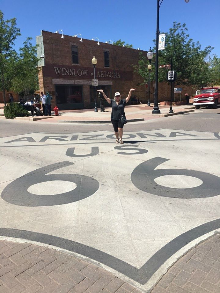 KickAssWedding's tweet photo. Throwback Thursday - Standin' on the Corner, in Winslow, Arizona. 

#TBT #ThrowbackThursday https://t.co/Od2hX5vTs3