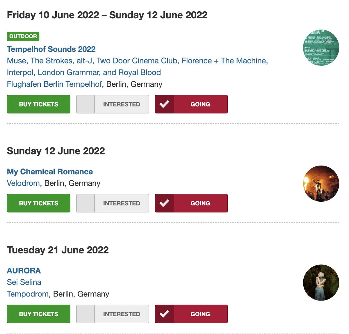 Cuando me quemo con el trabajo me acuerdo que quedan pocos días para esta seguidilla de recitales y vuelve a ser feliz 😍