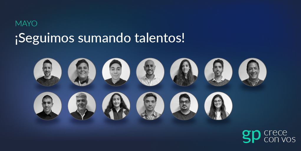 globprocessing's tweet photo. Mes a mes se agranda el #TeamGP 💪 
Les damos la bienvenidas a los nuevos talentos que se sumaron en Mayo 🙂 
¡Vos también podes ser parte de nuestro equipo! 🙌 Envianos tu CV a rrhh@globalprocessing.com.ar
¡Marquemos tendencia juntos! 🚀
#TalentoGP #SomosGP https://t.co/E9uaa8J5b7