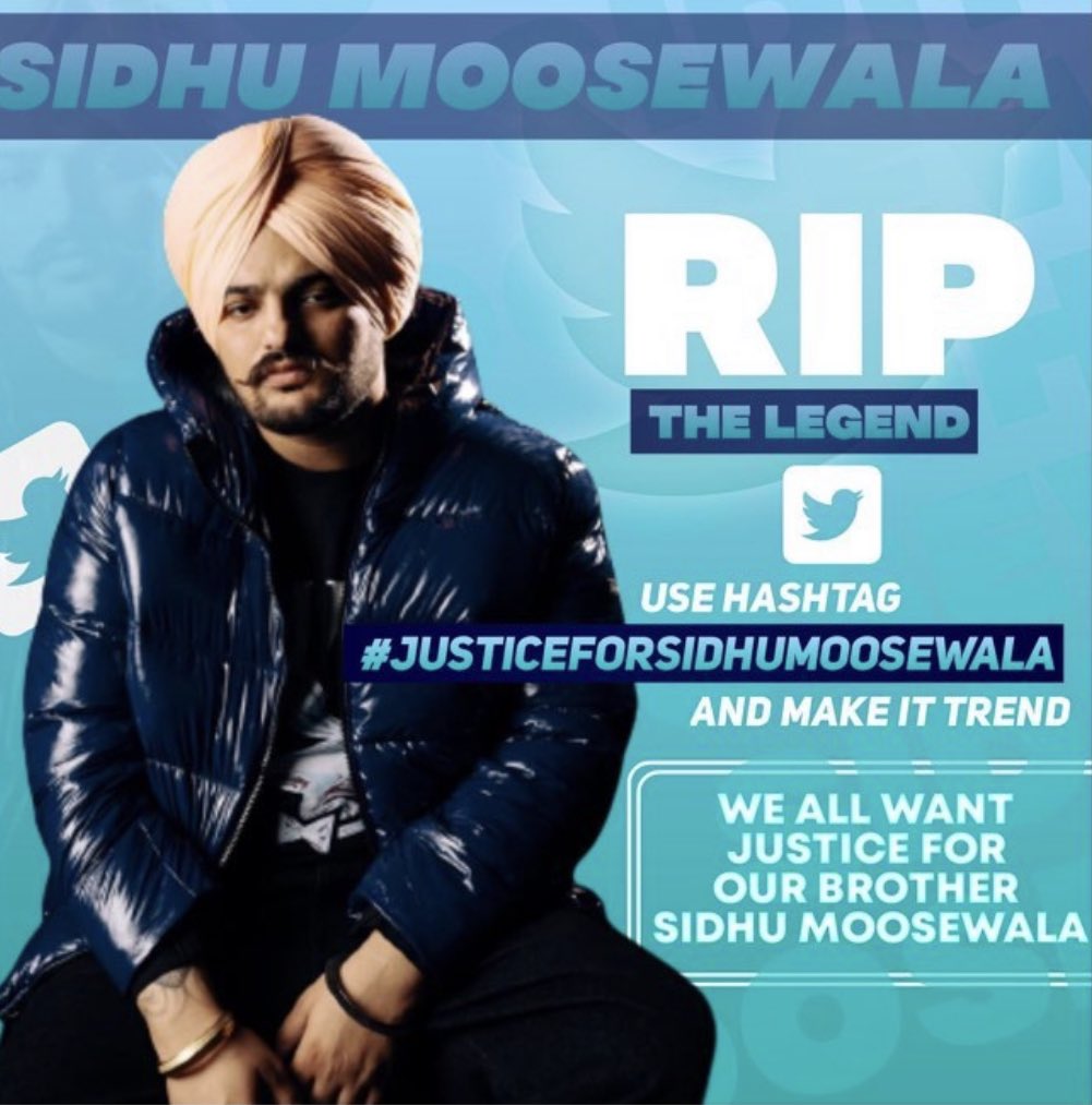 #JusticeForSidhuMooseWala <a href="/iSidhuMooseWala/">Sidhu Moose Wala</a> <a href="/BhagwantMann/">Bhagwant Mann</a>
