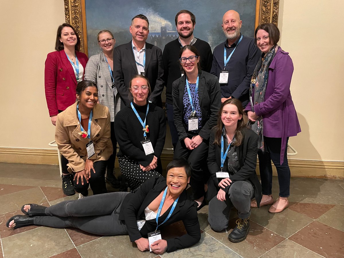 CFS_UTS's tweet image. The @CFS_UTS Team and #UTSLuminary Dr Simon Walsh making an impact at #eafs2022! @UTS_Science @UTSalumni @UTSEngage @UTSResearch