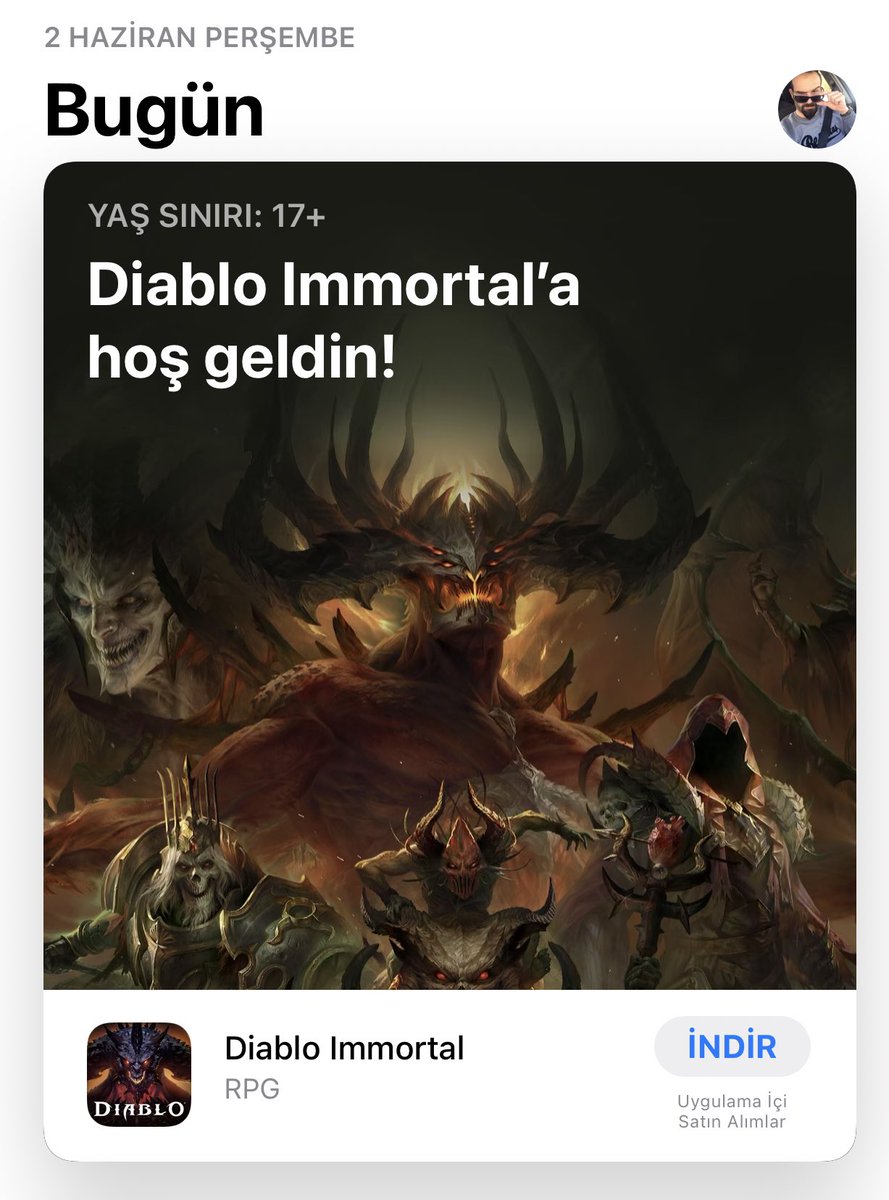 #DiabloImmortal çıkmış. Pil sağlığının içinden geçmelik 😈