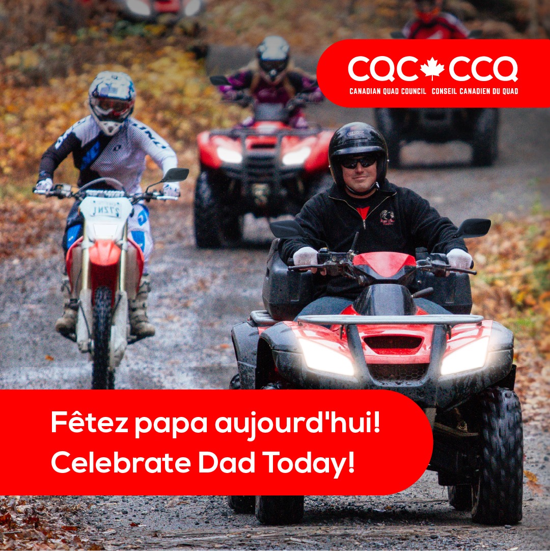 QuadCouncil's tweet photo. On the trails, by our sides and in our hearts. Happy Father’s Day! https://t.co/uri53lkvsJ