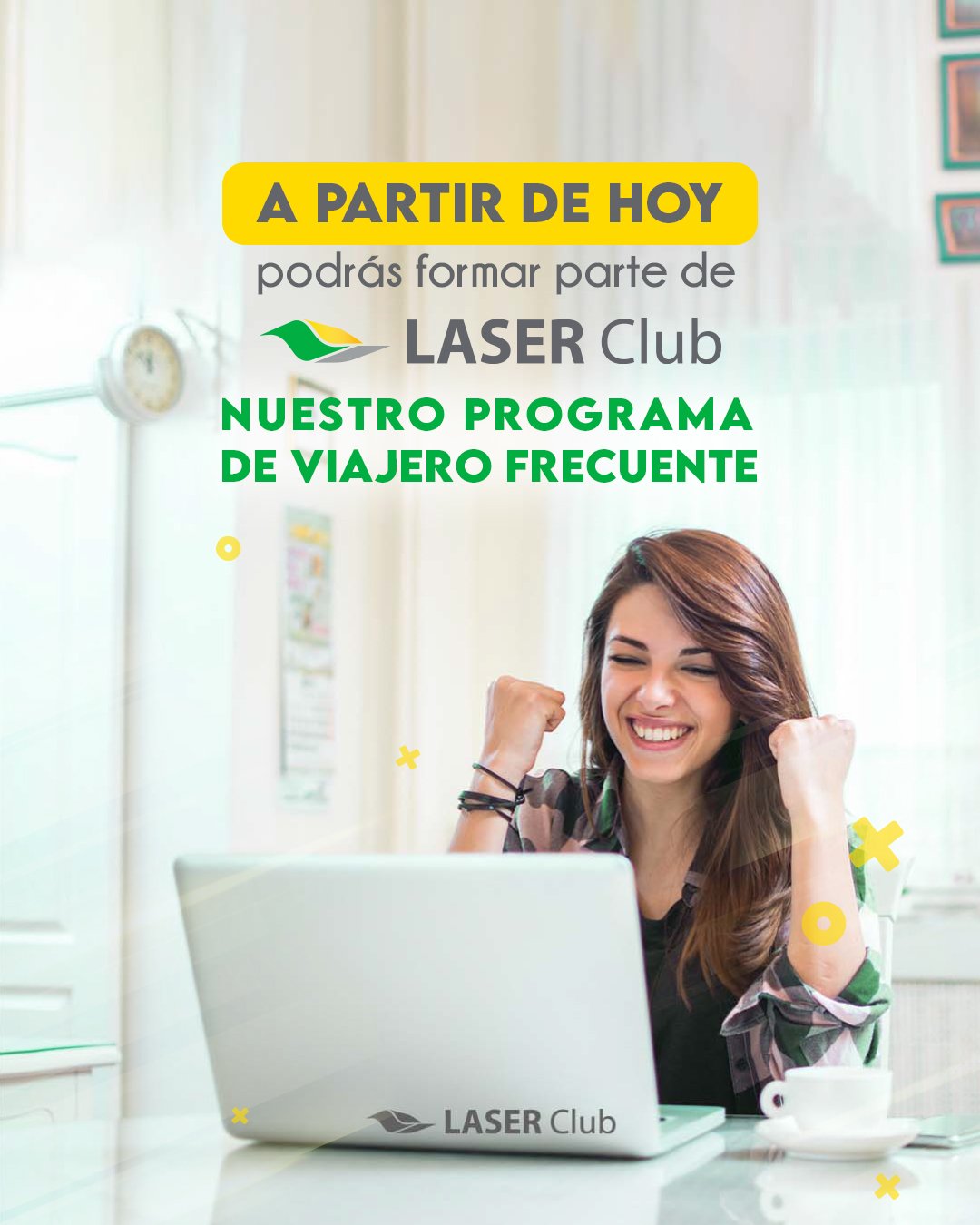 Laser Airlines on Twitter "¡Se acabó la espera! 🤩😱 A partir de hoy