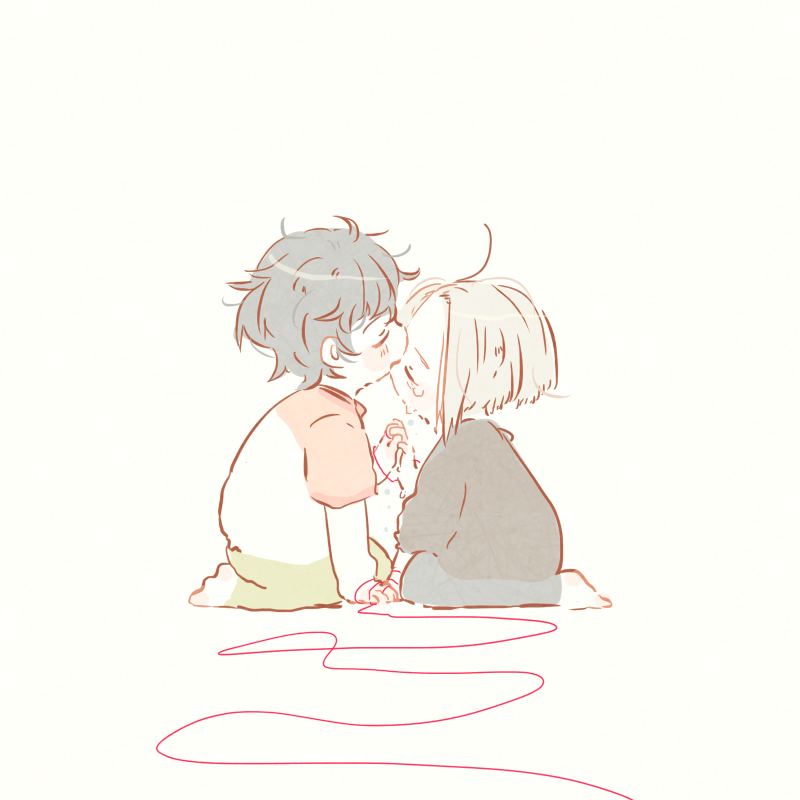「rkgk_梵マイ武🌃(うちの梵マイくんすぐ泣く)(ぶわっとなく描写の印象が強す」|いづきのイラスト