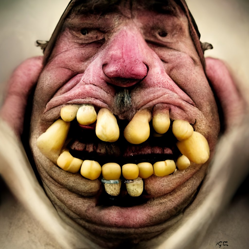 CursedAI's tweet photo. SINK YOUR TEETH INTO NFT’S https://t.co/CjMQsZJWRq