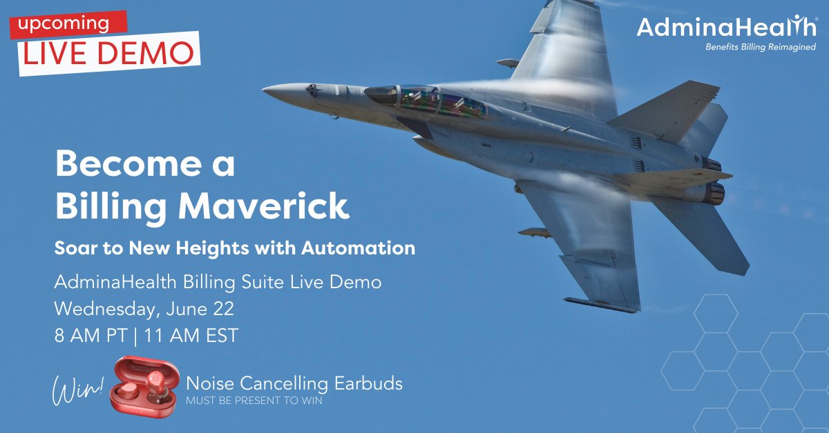 adminahealth's tweet image. ✈️ Get Your #EmployeeBenefits Billing on CRUISE Control leaving you time to focus on revenue-growing activities instead of being grounded dealing with administrative turbulence! This is a #game-changer! Live demo 6/22, hubs.li/Q01cHXKM0 #SaaSolution #hr #insurtech