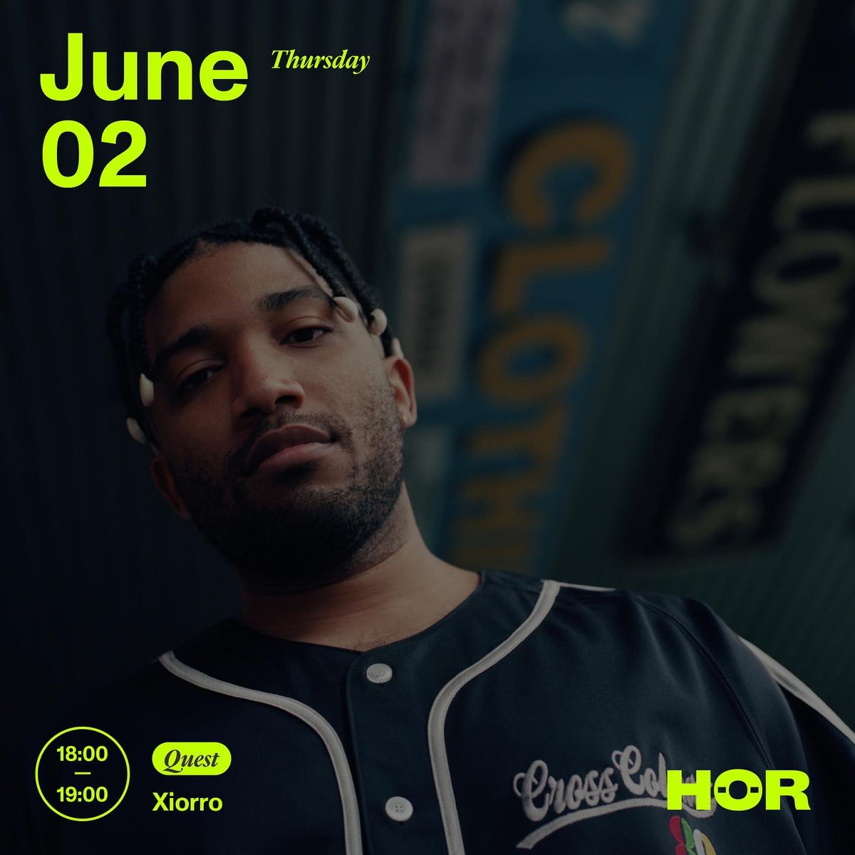 _Xiorro_'s tweet photo. Back on HÖR today from 18:00 - 19:00 for the Quest Agency showcase 🫶🏾 https://t.co/u7uOwqTA63