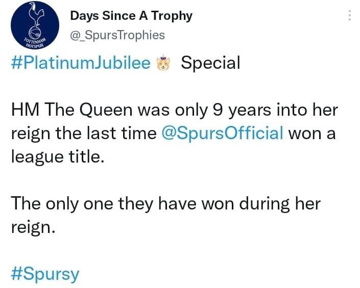 LeeW_78's tweet image. Spursy 🤣