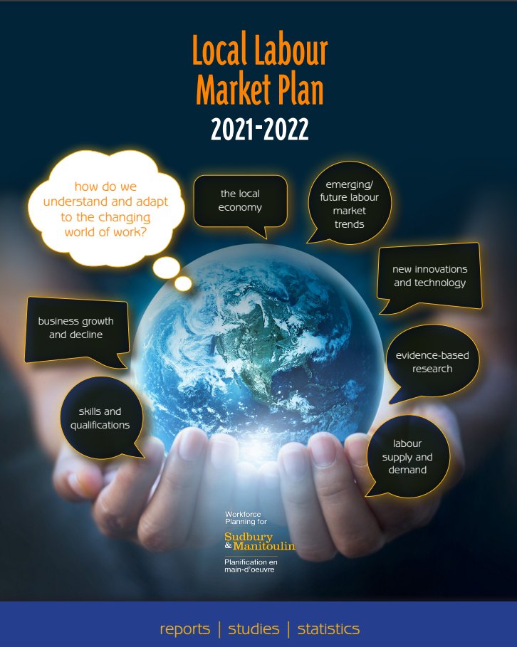 WorkforcePlanSM's tweet image. Our Local Labour Market Plan report is now available! Check out the latest information on growth of local businesses, how some sectors are still struggling, and challenges faced by job- seekers. #Labour #manitoulin #sudbury 

View the full report here: planningourworkforce.ca/.../LLMP-2021-…