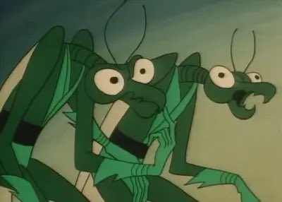 BugsDoing's tweet photo. the olsen twins if they were bugs https://t.co/wxwMvF8XTp