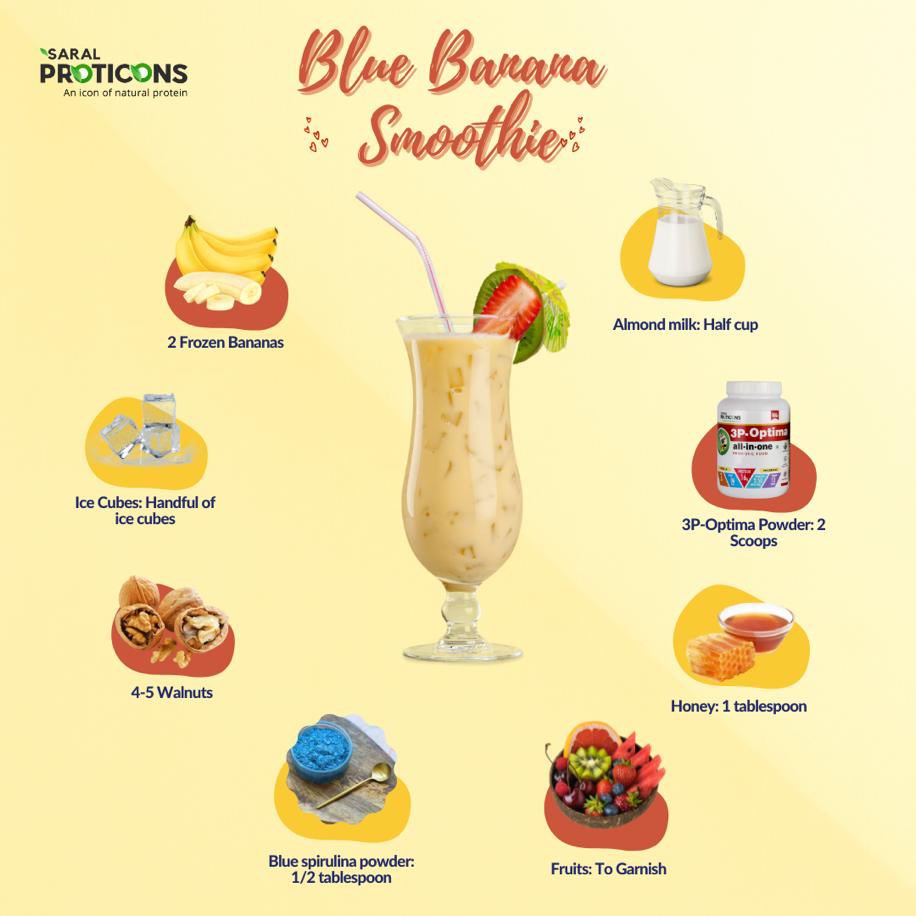 saralproticons's tweet photo. Start off your day with protein packed Blue Banana Smoothie.💙🥤

#smoothie #detoxsmoothie #proteinshake #proteinsmoothie #bluebanana #bluebananasmoothie #recipe #recipes #foodporn #foodanddrink #detox #nutrition #protein https://t.co/KYcPny5kfV