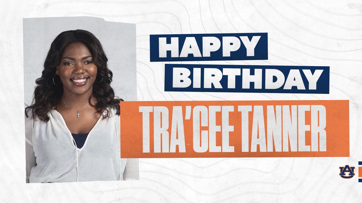 AuburnWBB's tweet photo. Everyone wish our Equipment Queen and 1,000 point scorer a Happy Birthday! Have a great day Tra'Cee! #WarEagle https://t.co/PxSqShSQ9o