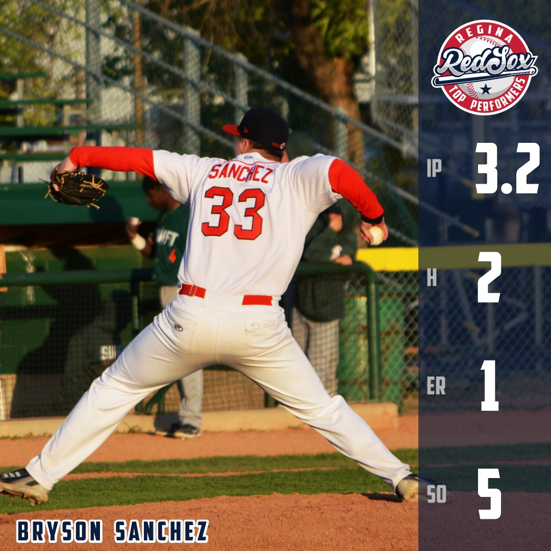 🌟Top Performers🌟 - June 1st vs Swift Current 67's

Nate Bach - Blasted a 2 run homer 

Zane Zielinski - Got on base 3 times and scored twice.   

Bryson Sanchez - Came in and held the mound after the Sox were down 4-0 after 2 innings and let the Sox get back into the game.