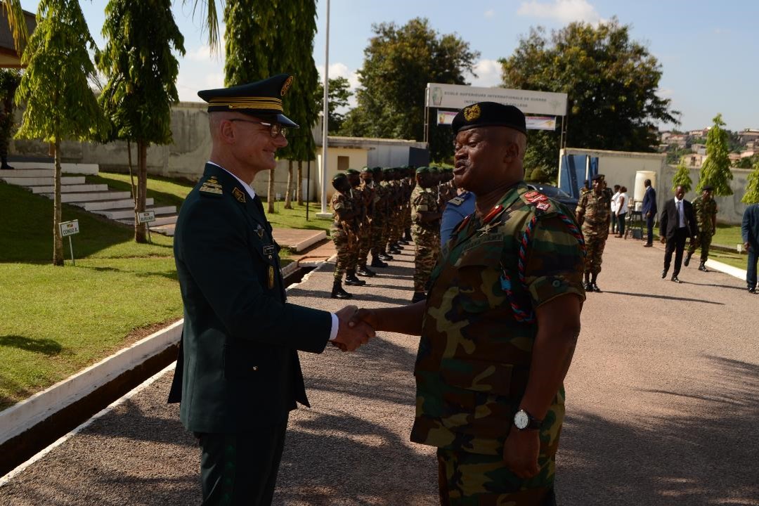 Le vendredi 6 mai 2022, #ESIG a eu l’honneur de recevoir une délégation du Command and Staff College du Ghana. L’occasion pour l’ESIG d’échanger sur les méthodes de planification opérationnelle et l’enseignement.
