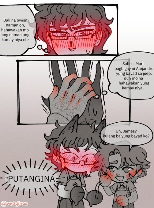 happy pride to james &amp; alejandro, who are the only ocs with the fruitiest comics ever 🤪🌈 