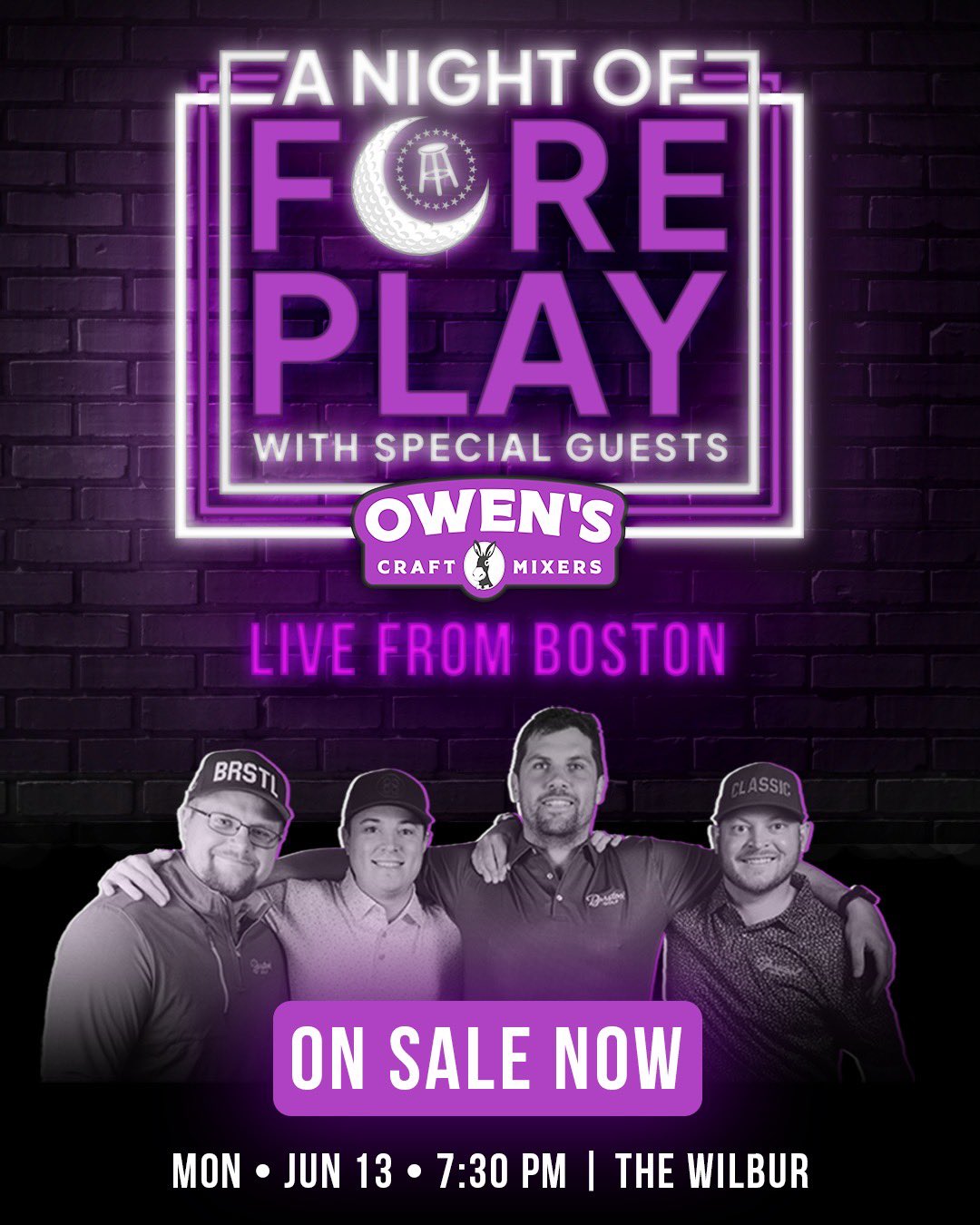 Fore Play on Twitter "Tickets are still available for our live show in