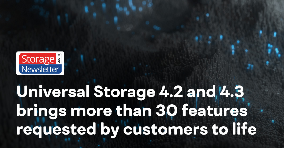 VAST_Data's tweet photo. Enhanced enterprise #security features, performance, and scale is just the beginning of #UniversalStorage 4.2 and 4.3. 

Our latest release brings more than 30 features requested by customers to life. It’s a testament to our team of #VASTronauts. https://t.co/TRazOq6rxO https://t.co/nAqHuskwBq