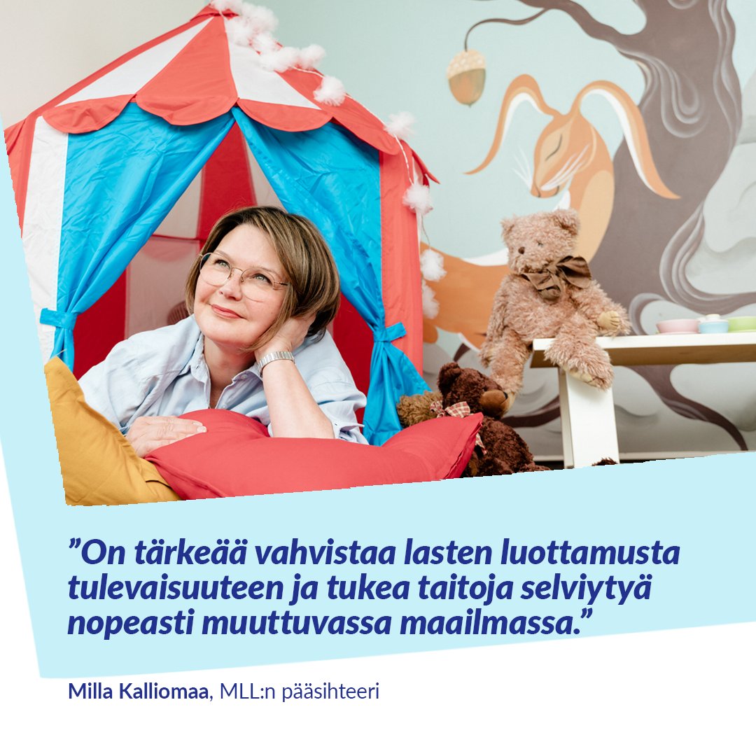 MLL_fi's tweet photo. 🤸 🎪 Kampanjayhteistyössä @IKEASuomi sekä MLL #Aikaseikkailu. "Tuu mukaan, rakennetaan maja!" kutsuu mukaan #rakennamaja lähettiläs @KalliomaaMilla  👇  #tulevaisuususko #leikkikuuluukaikille https://t.co/cHS4CLuByP https://t.co/uIePsJn0bC