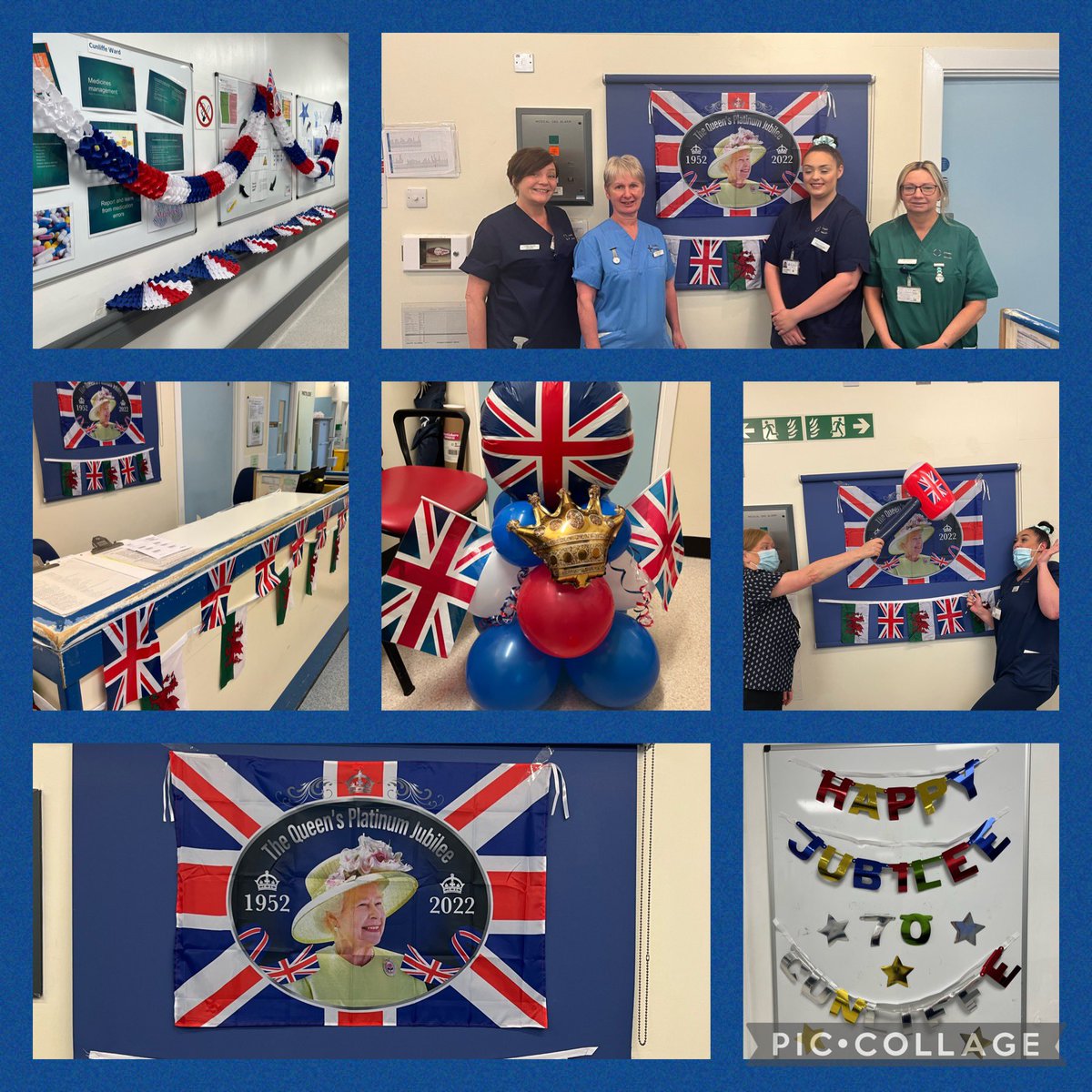 GemsLbruce's tweet photo. @MaelorMedicine Happy Jubilee from Cunliffe ward 🇬🇧🧁👑 https://t.co/ituV5ZJSqT