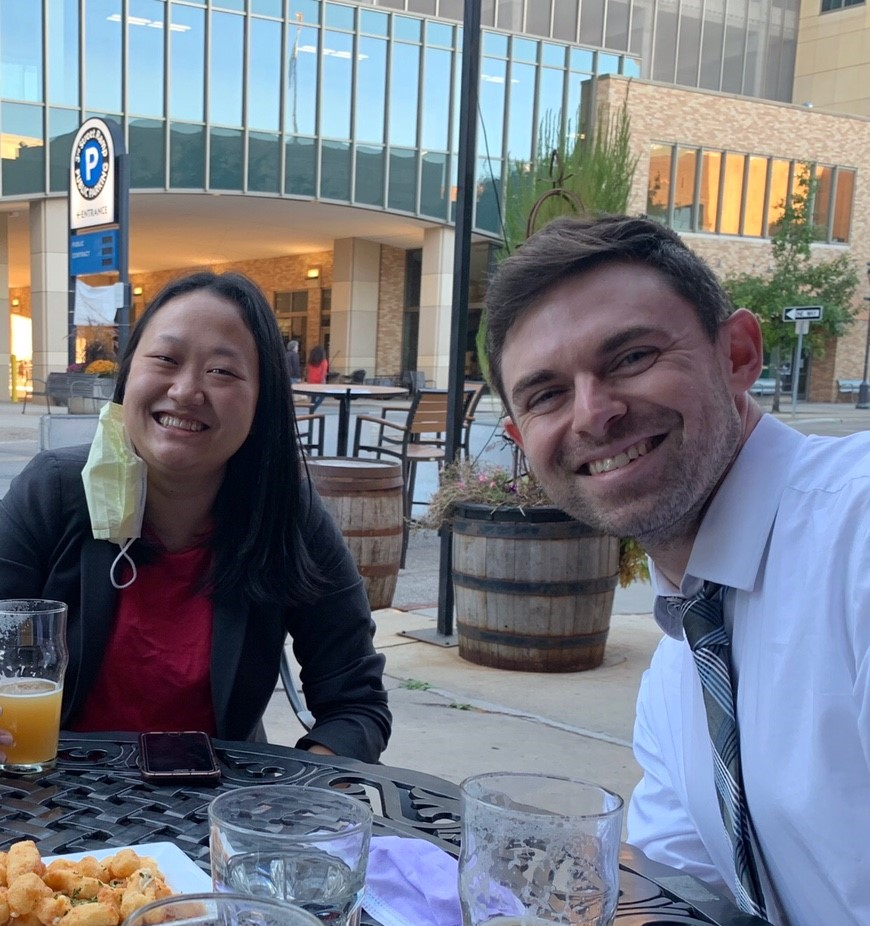 Drs. Griffin (PGY2, Adult Neuro) and Jones (PGY3, Peds Neuro) celebrate the warm weather with a traditional Minnesota dish: The Cheese Curd. #MayoNeuroResidency https://t.co/NH1h7cm6H8