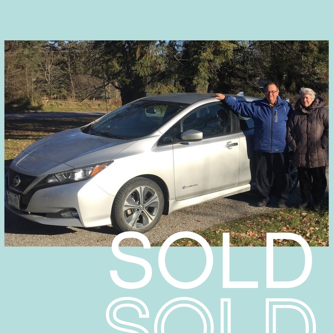 EVNetCanada's tweet photo. This beautiful and well taken care of #NissanLeaf goes to Dave and his wife.
Thank you for trusting EV Net. with your #preownedEV purchase!
Don’t forget you can also service your vehicle with us.
https://t.co/cAZOYkg6tC https://t.co/ERr7txonAY