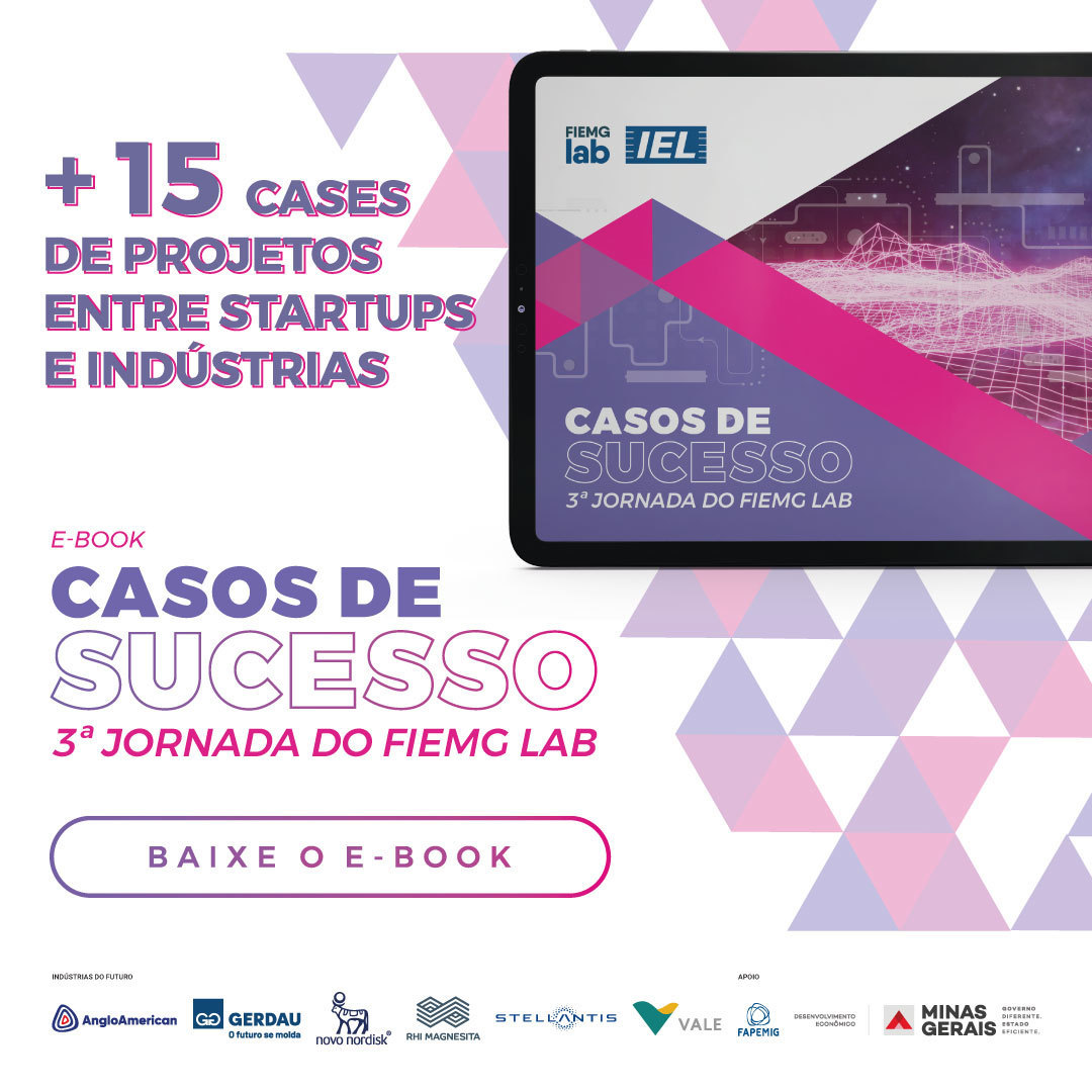 fiemglab's tweet photo. Confira o E-book de Casos de Sucesso FIEMG Lab com indústrias e startups que fizeram parte da 3ª Jornada de Inovação Aberta! 🛰  https://t.co/P63iP5Hwg5  Vem com a gente para o universo da inovação aberta, rumo ao futuro! 🚀🚀🚀 https://t.co/uieMpZZmkX