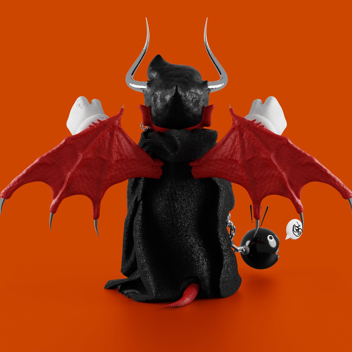 SpatStudio's tweet photo. It's time to reveal our 10th drop, Diablo Kippy 😈

We are giving out 1 free mint to anyone who: 

- Follows
- RT
- Tag 3 friends 

Winner will be announced on Sunday! 👀
More info on the drop can be found in our discord:
https://t.co/eX3I1ZODwo

#NFT #NFTs #Art #Phygital #Kippy https://t.co/RYbRauRvY2