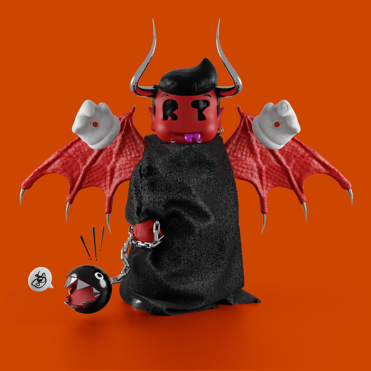SpatStudio's tweet photo. It's time to reveal our 10th drop, Diablo Kippy 😈

We are giving out 1 free mint to anyone who: 

- Follows
- RT
- Tag 3 friends 

Winner will be announced on Sunday! 👀
More info on the drop can be found in our discord:
https://t.co/eX3I1ZODwo

#NFT #NFTs #Art #Phygital #Kippy https://t.co/RYbRauRvY2
